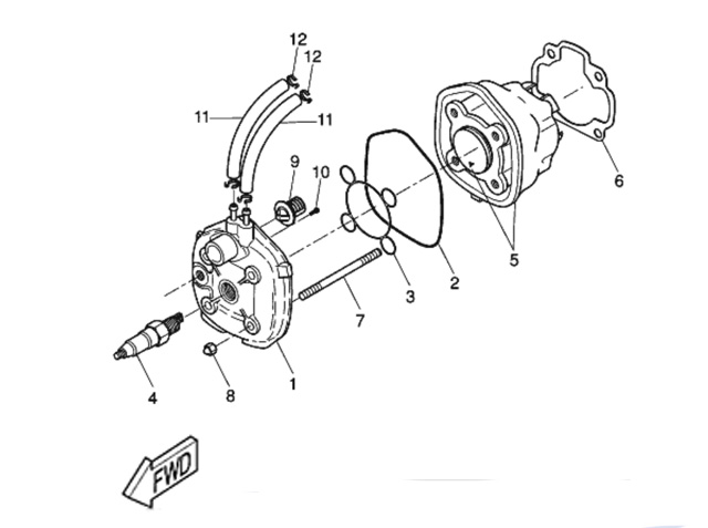 Yamaha Topplock (5HEE111100)