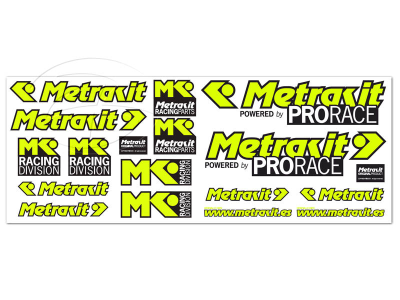 Metrakit Dekalset (ProRace) XL