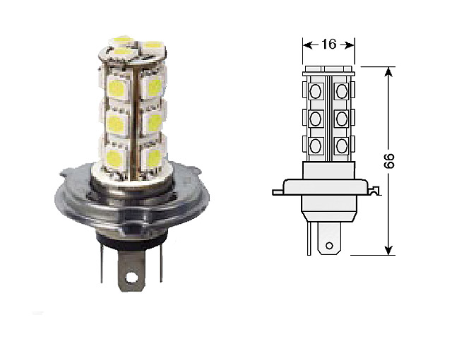 Lampa LED-Lampor (H4)