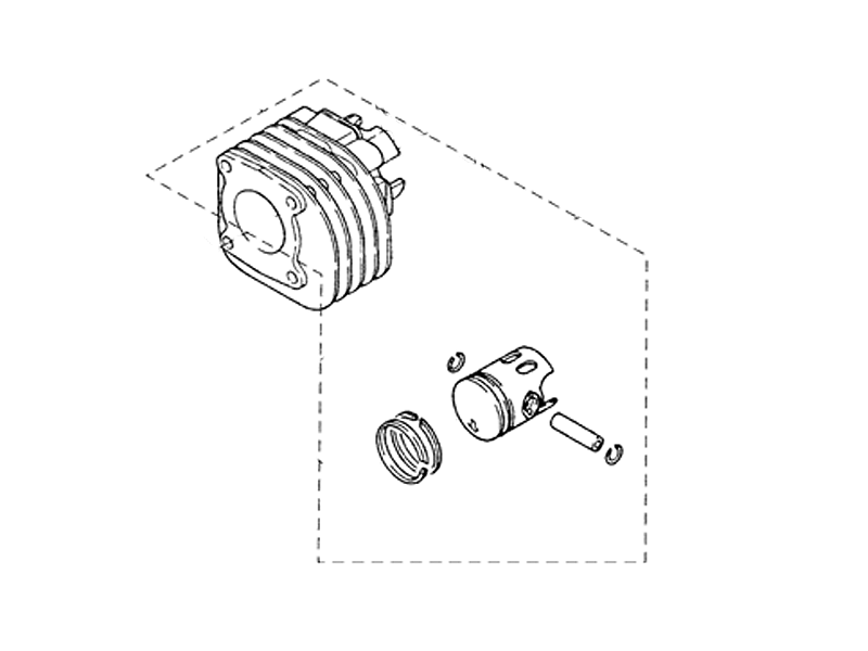 Yamaha Cylinder (4CUE131110)