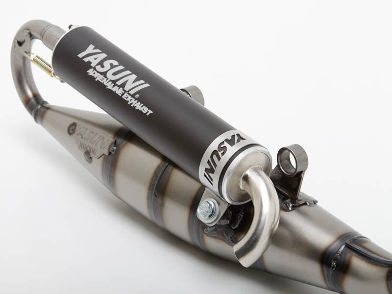 Yasuni Avgassystem (Scooter Z) Alu/Black