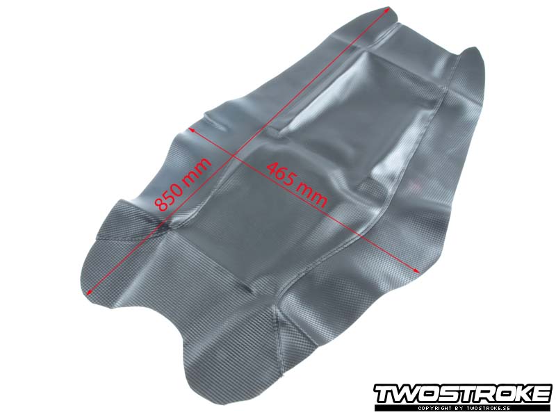 Xtreme Sadelöverdrag (Kolfiberlook) 06-10