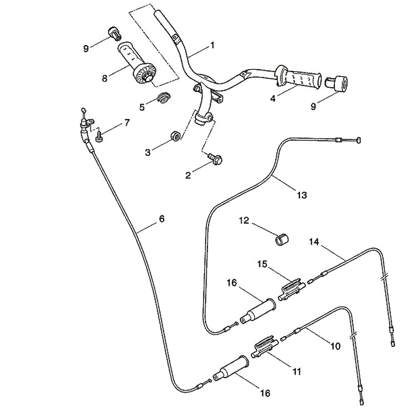 Yamaha Styre (5BRF611001 WB2388)