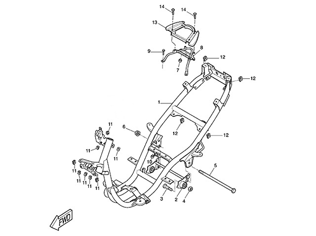Yamaha Handtag (5HEF477300)