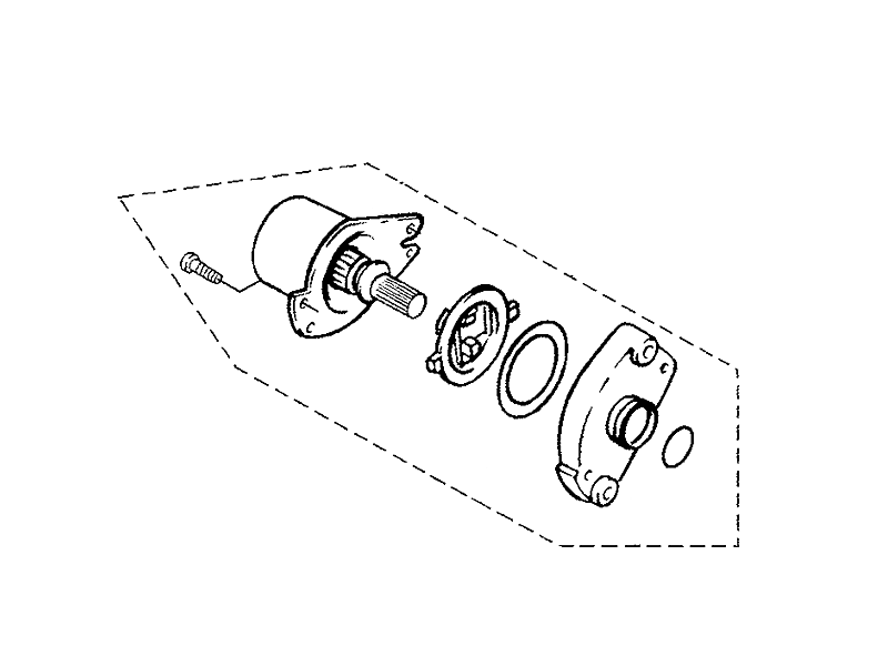 Yamaha Startmotor (5BMH180001)