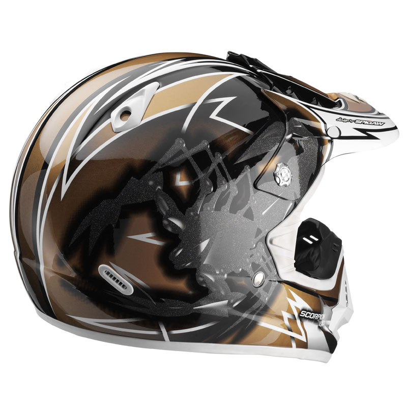 Scorpion VX-17 Crosshjälm (Bugster) (Sista storlekarna XS, S & M)
