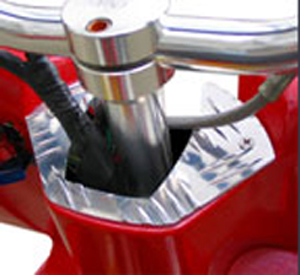 Opticparts Täcklock Styre (Aerox)
