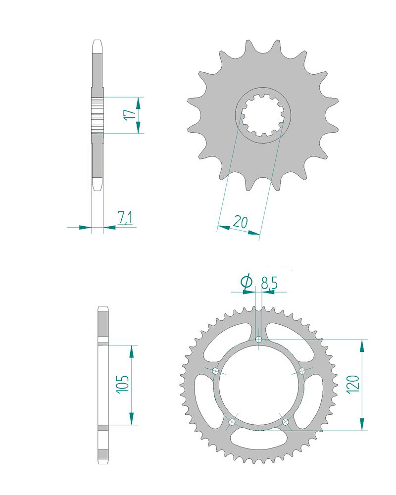 AFAM Drevkit (420)