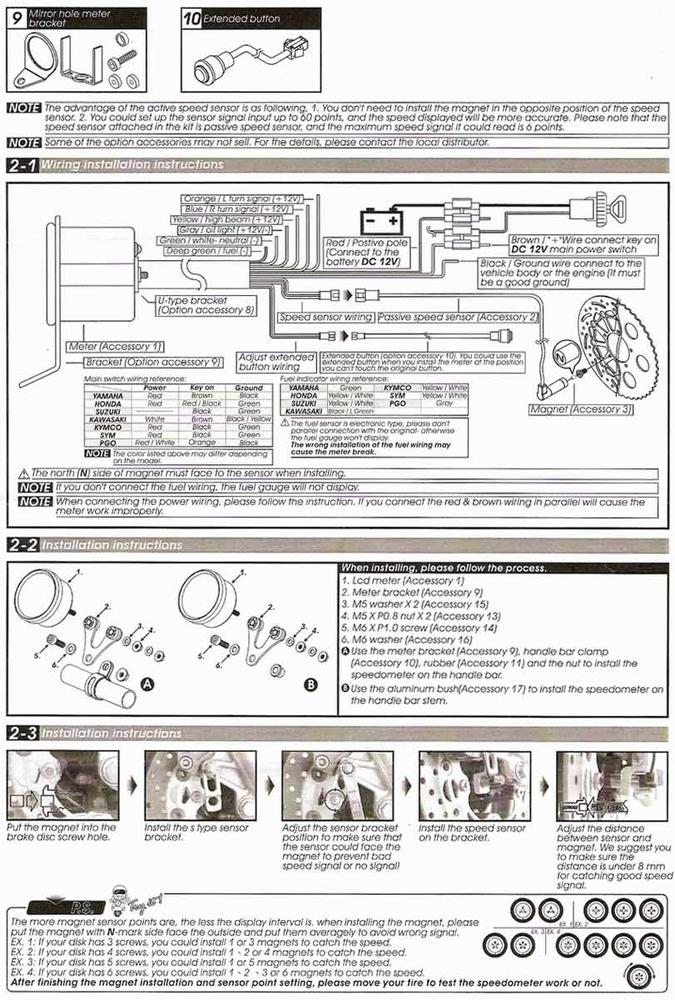 Koso Hastighetsmätare (Chrome Style)