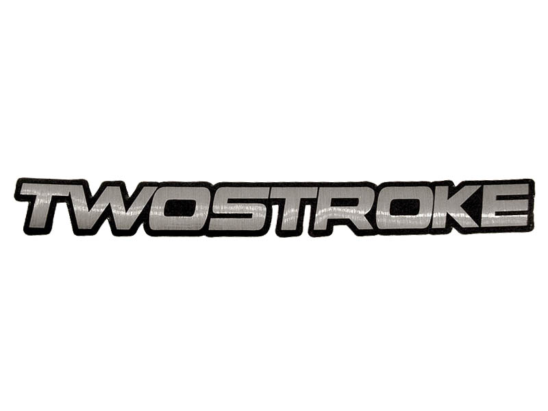 TS Dekal (Twostroke-Logo) Aluminium