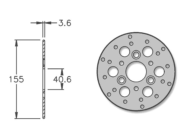 IGM Bromsskiva (fram)