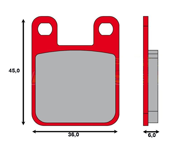 Malossi Bromsbelgg (MHR)