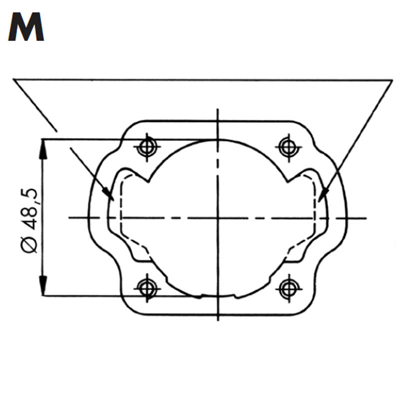 Polini Cylinderkit (Sport) 70cc