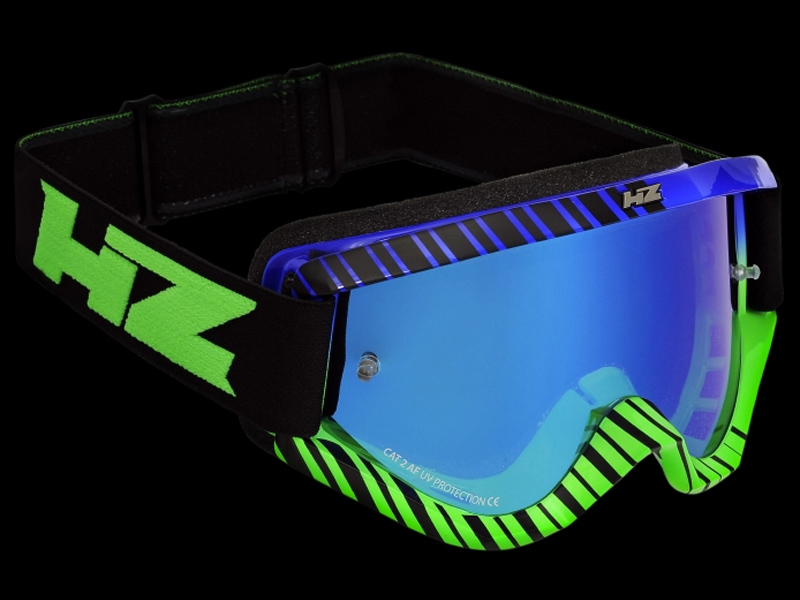 HZ Goggles (Grid) Green/Blue