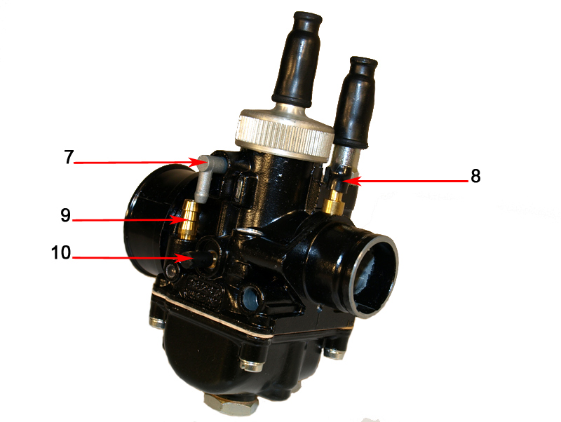 Dellorto Förgasare (PHBG 19 DS) - Black Racing