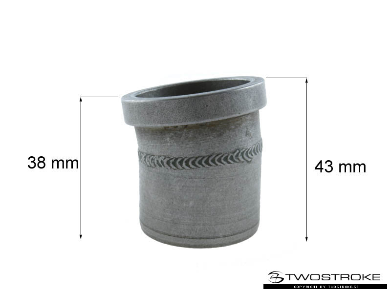 Yasuni Avgasadapter (Yasuni R4 Carrera TUB820)