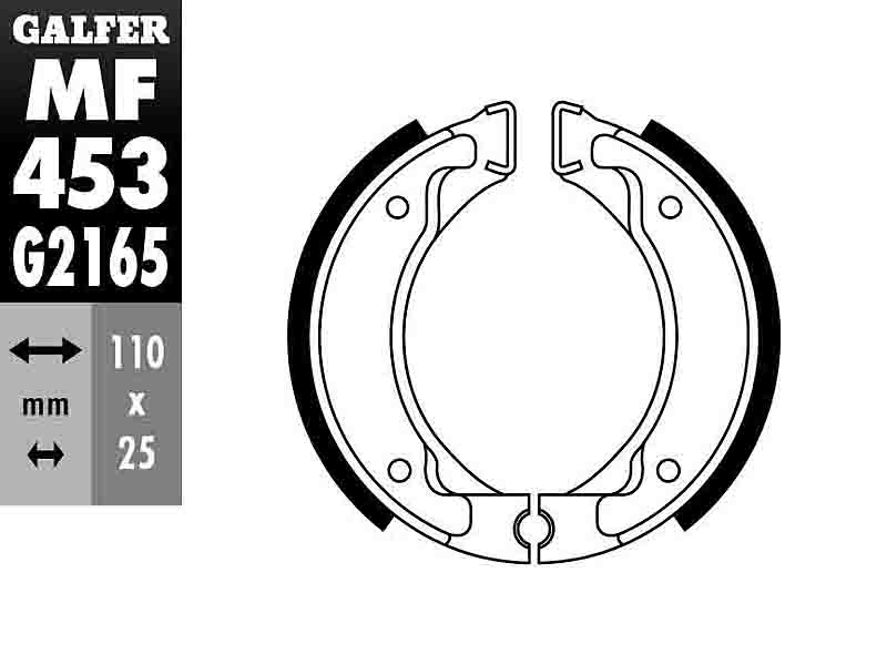 Galfer Bromsbackar (Standard)