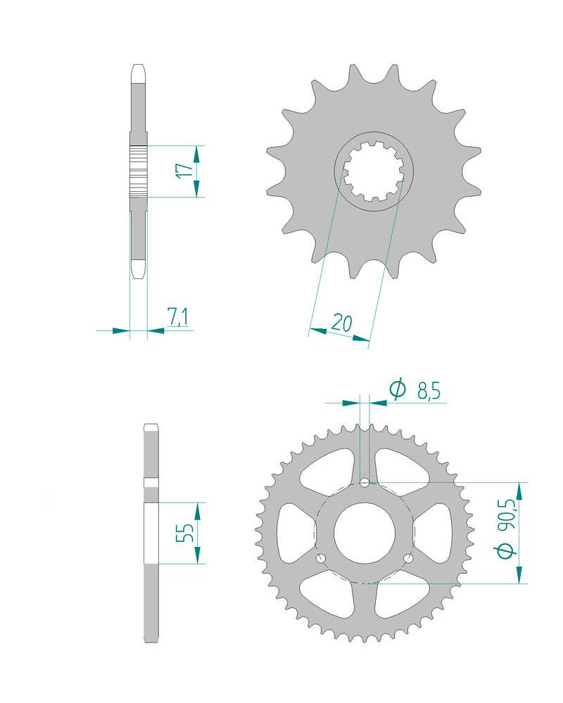 AFAM Drevkit (420)