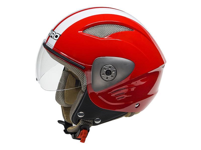 Shiro Jethjälm (SH-90) Bicolour Röd
