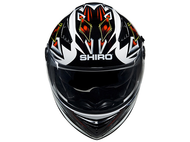 Shiro Integralhjälm (SH-830) Motorland Röd