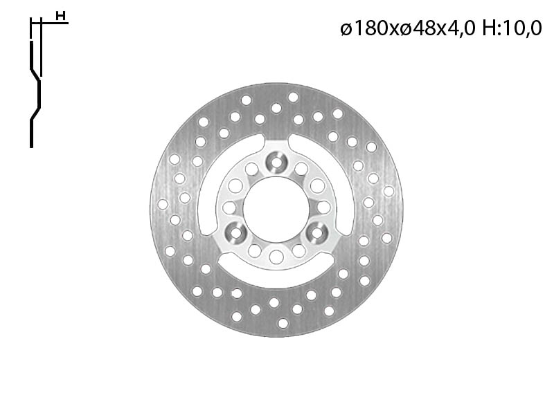 NG Brakes Bromsskiva (Fram)