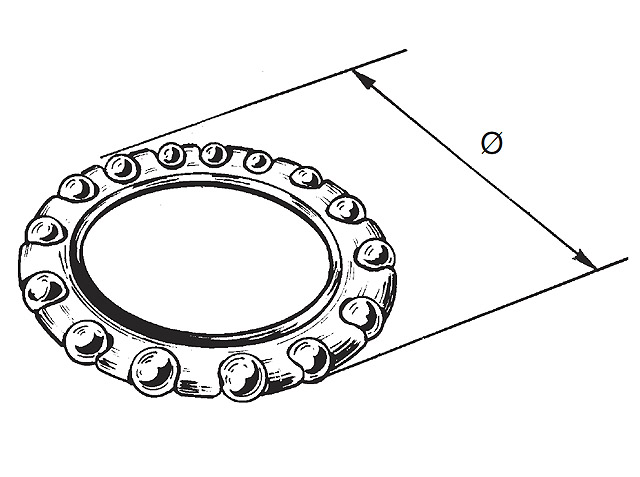 Buzzetti Kullagerring (45mm)