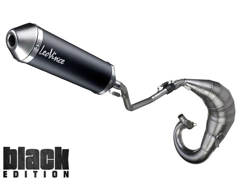 LeoVince Avgassystem (X-Fight) Black Edition
