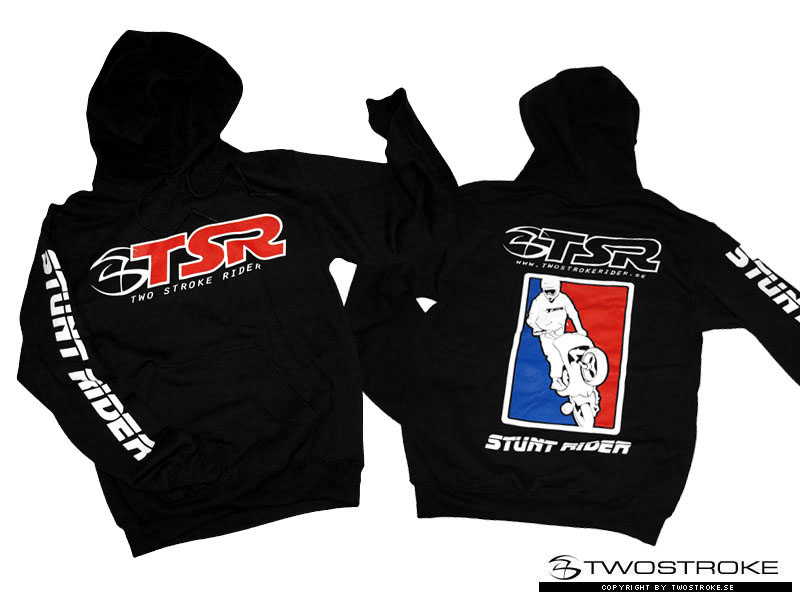 TSR Hoodie (Stunt Rider) Black