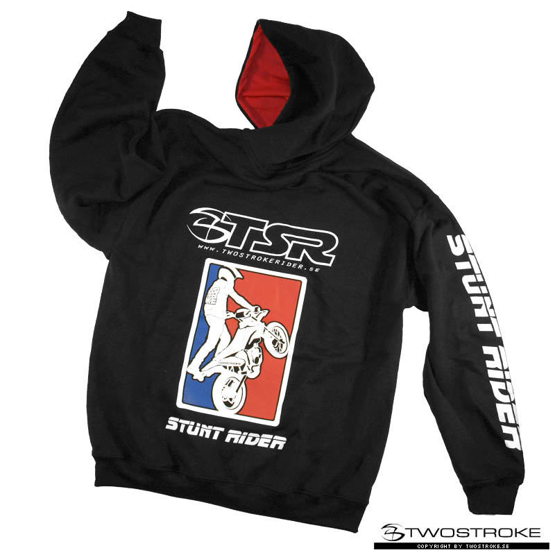 TSR Hoodie (Stunt Rider) Cross/SM, BK