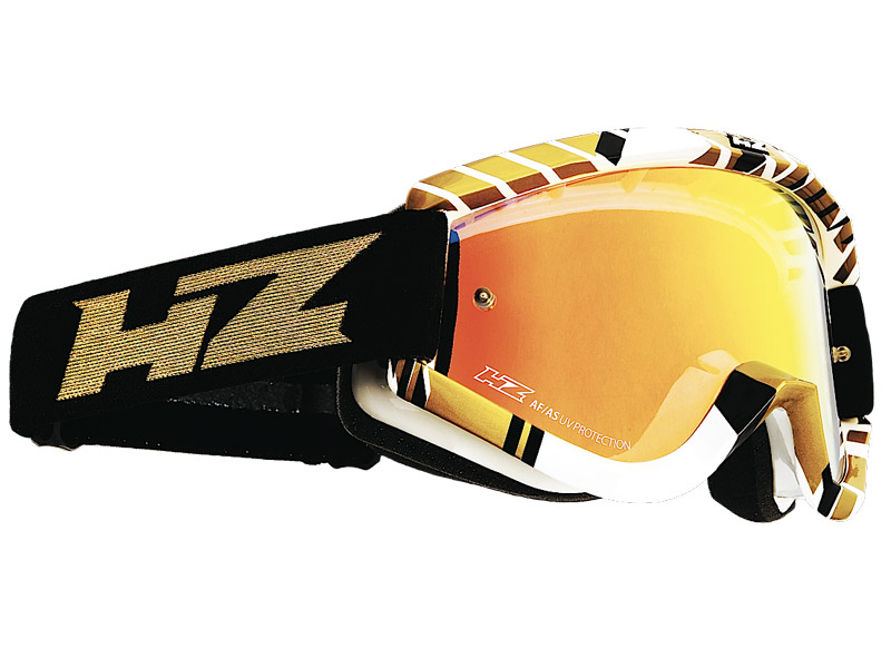 HZ Goggles (GOLD) White/Gold + Hardcase