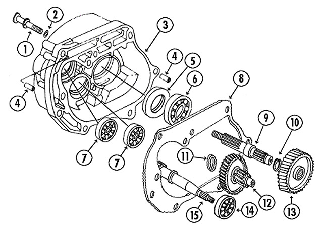 Baotian Sprngskiss - Transmission 139QMA/QMB