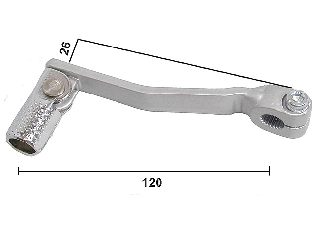 Buzzetti Växelpedal (AM6) Svart
