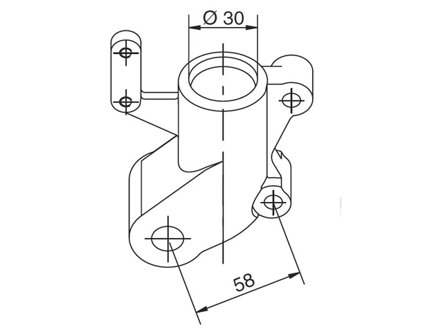 Buzzetti Framgaffel (Runner 50SP)