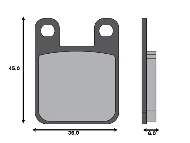 Peugeot Bromsbelgg (Original) Sats - Fram