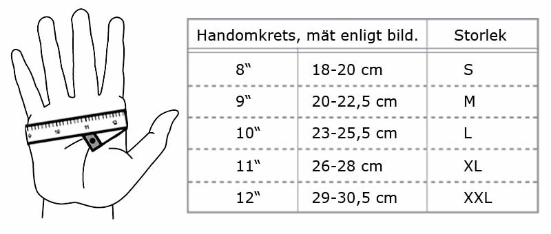 Hebo Handskar (Phenix 03) Bl