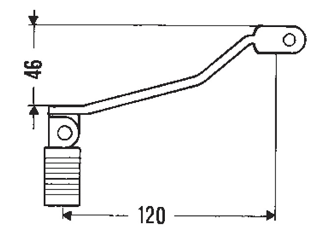 Buzzetti Växelpedal (Morini)
