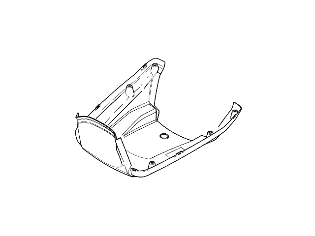 Yamaha Underkåpa Svart (5JHF838500)