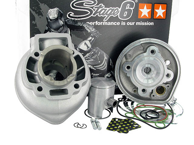 Stage6 Cylinderkit (Alu) 50cc - Piaggio