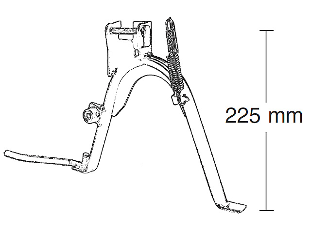 Buzzetti Centralstd (225 mm)