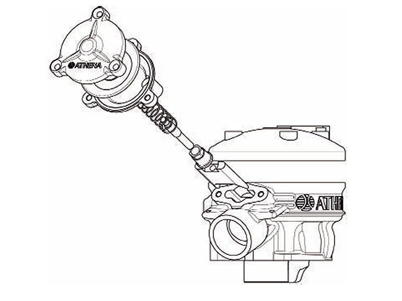 Athena Cylinderkit (Power valve system) 80cc - AM6