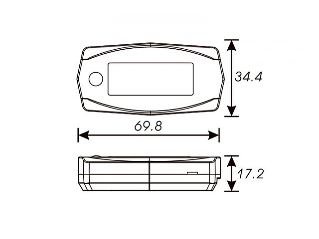 Koso Temperaturmätare (Mini 4)
