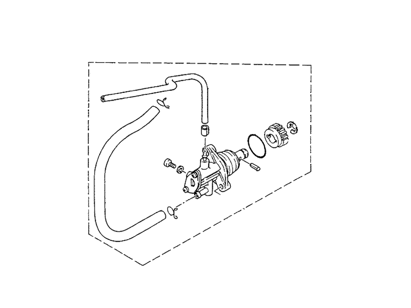 Yamaha Oljepump (5RNE310000)