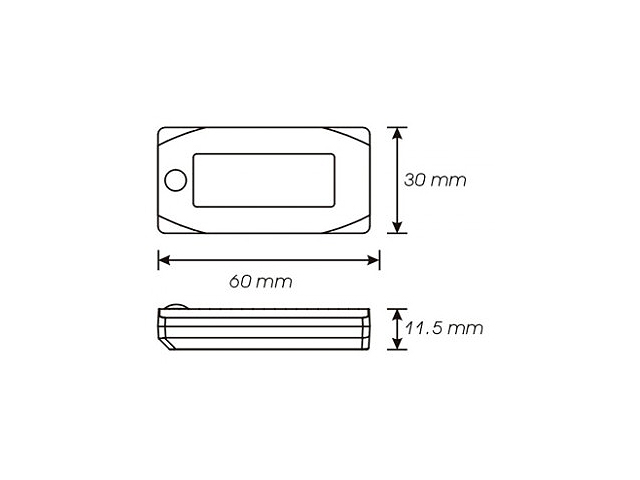 Koso Bränslemätare (Mini 3)