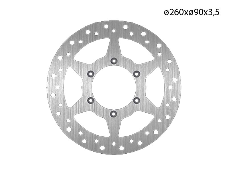 NG Brakes Bromsskiva (Fram)