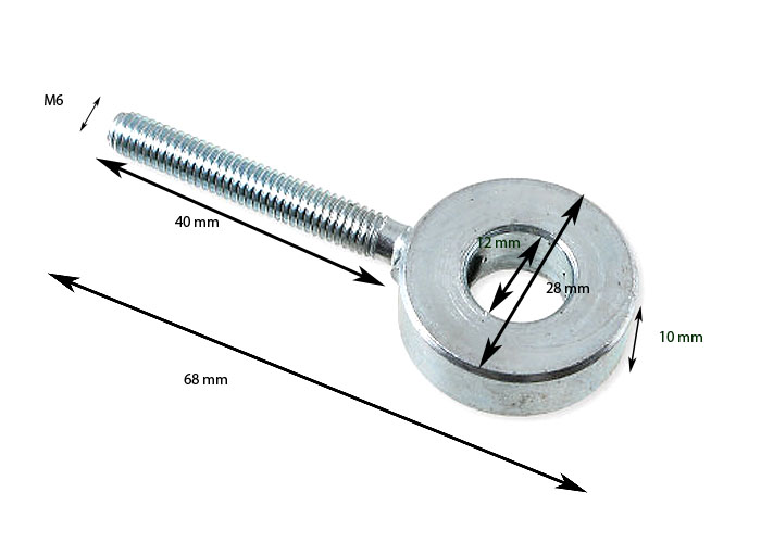 Supertec Kedjespännare 12 mm (Standard)