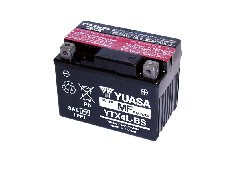 Yuasa Batteri (YTX4L-BS)