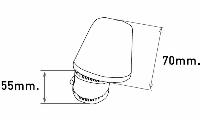 Hebo Luftfilter (Big Power) 45° - BEG