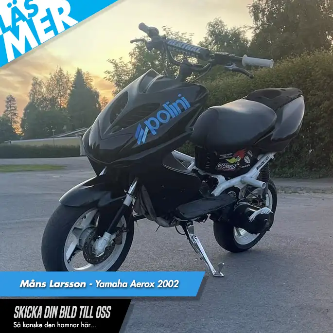 Veckans bild på moped inskickad av kund