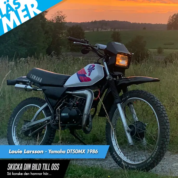 Veckans bild på moped inskickad av kund