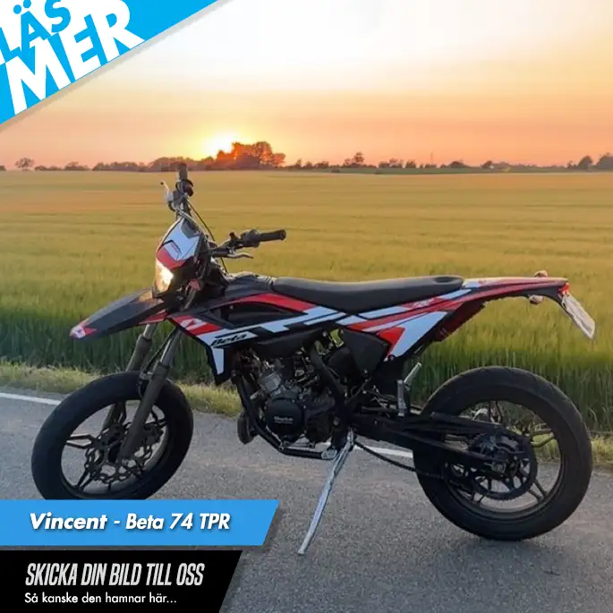 Veckans bild på moped inskickad av kund